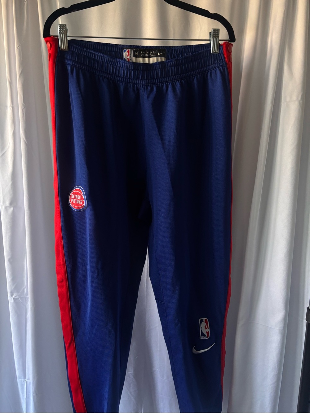 NBA Navy & Red Track Joggers